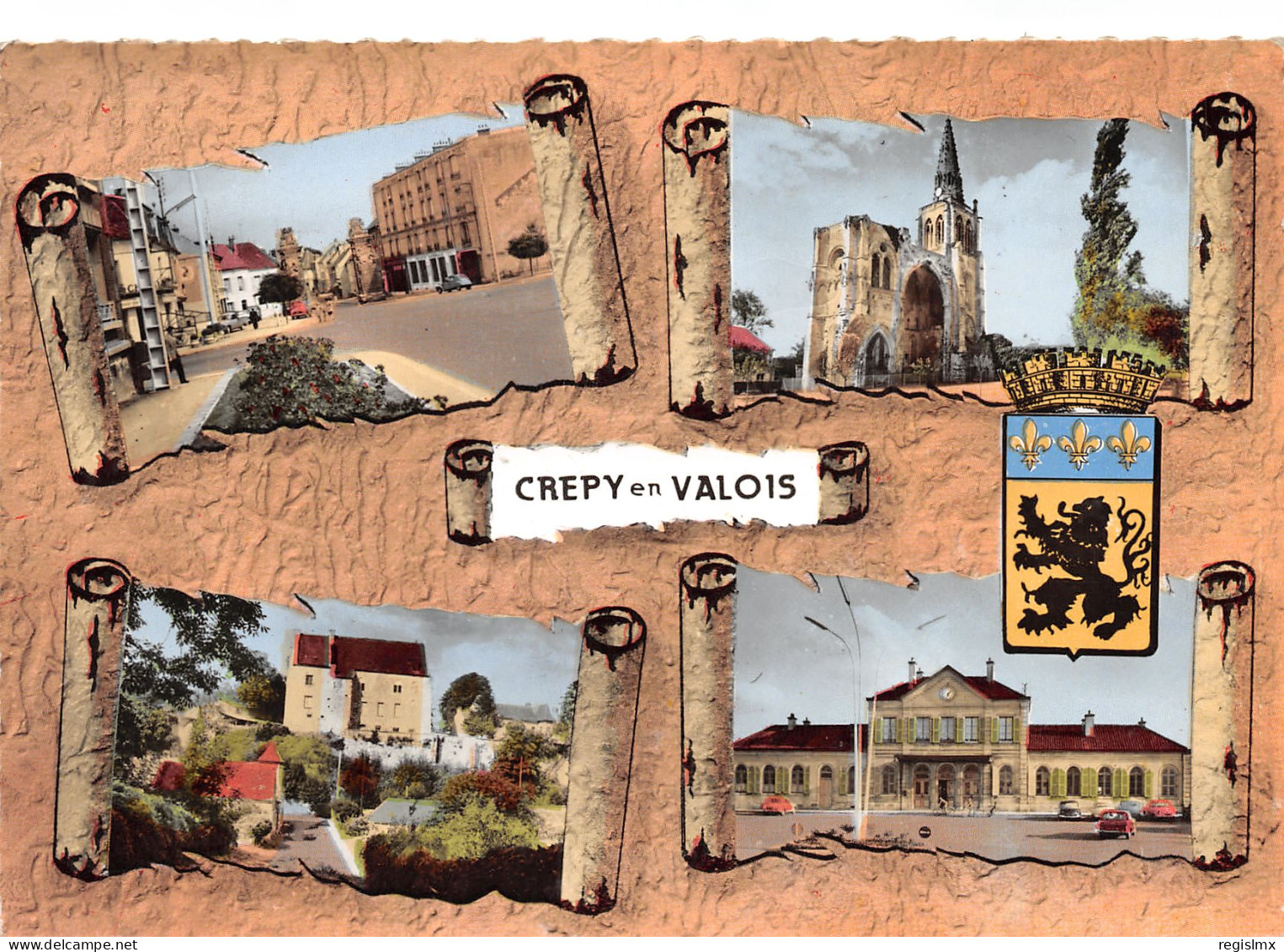 60-CREPY EN VALOIS-N°1021-B/0069 - Crepy En Valois