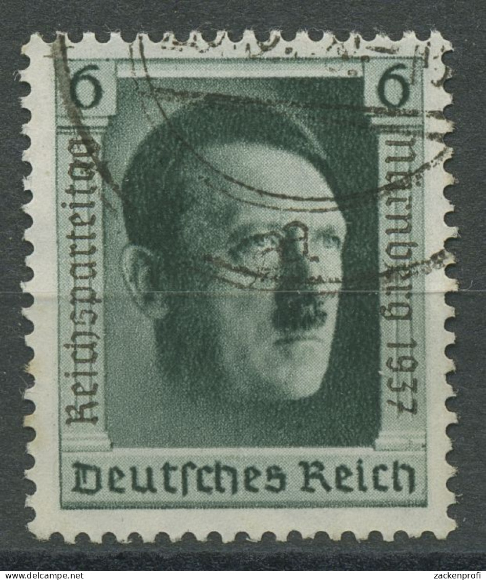 Deutsches Reich 1937 A. Hitler Einzelmarke 650 Aus Block 11 Gestempelt - Gebruikt