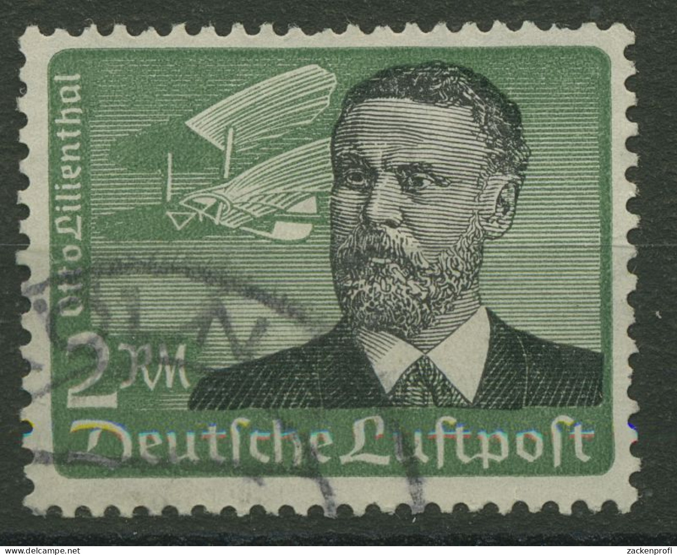 Deutsches Reich 1934 Otto Lilienthal 538 X Gestempelt, Kl. Fehler (R80642) - Used Stamps