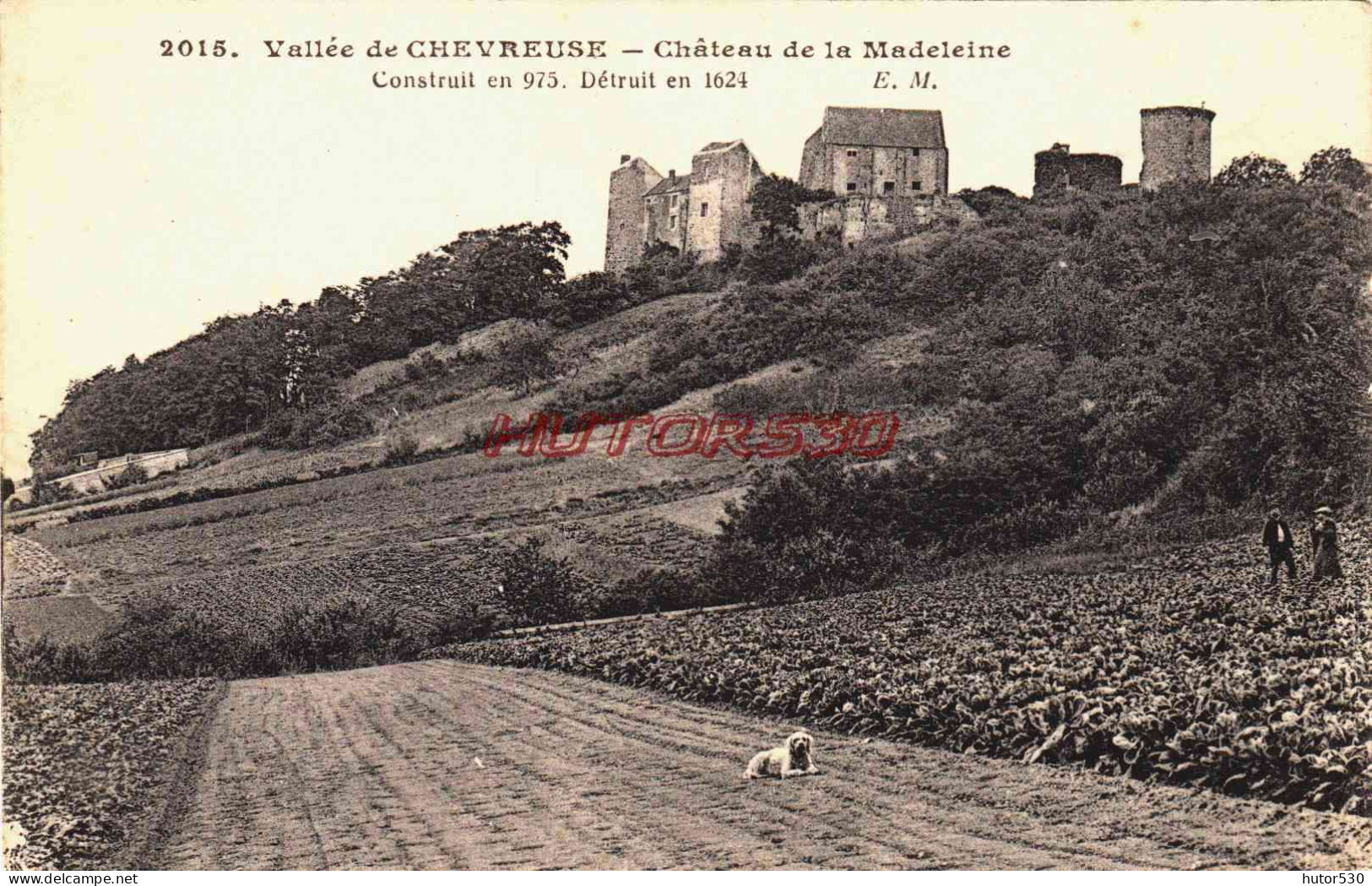 CPA CHEVREUSE - YVELINES - CHATEAU DE LA MADELEINE - Chevreuse