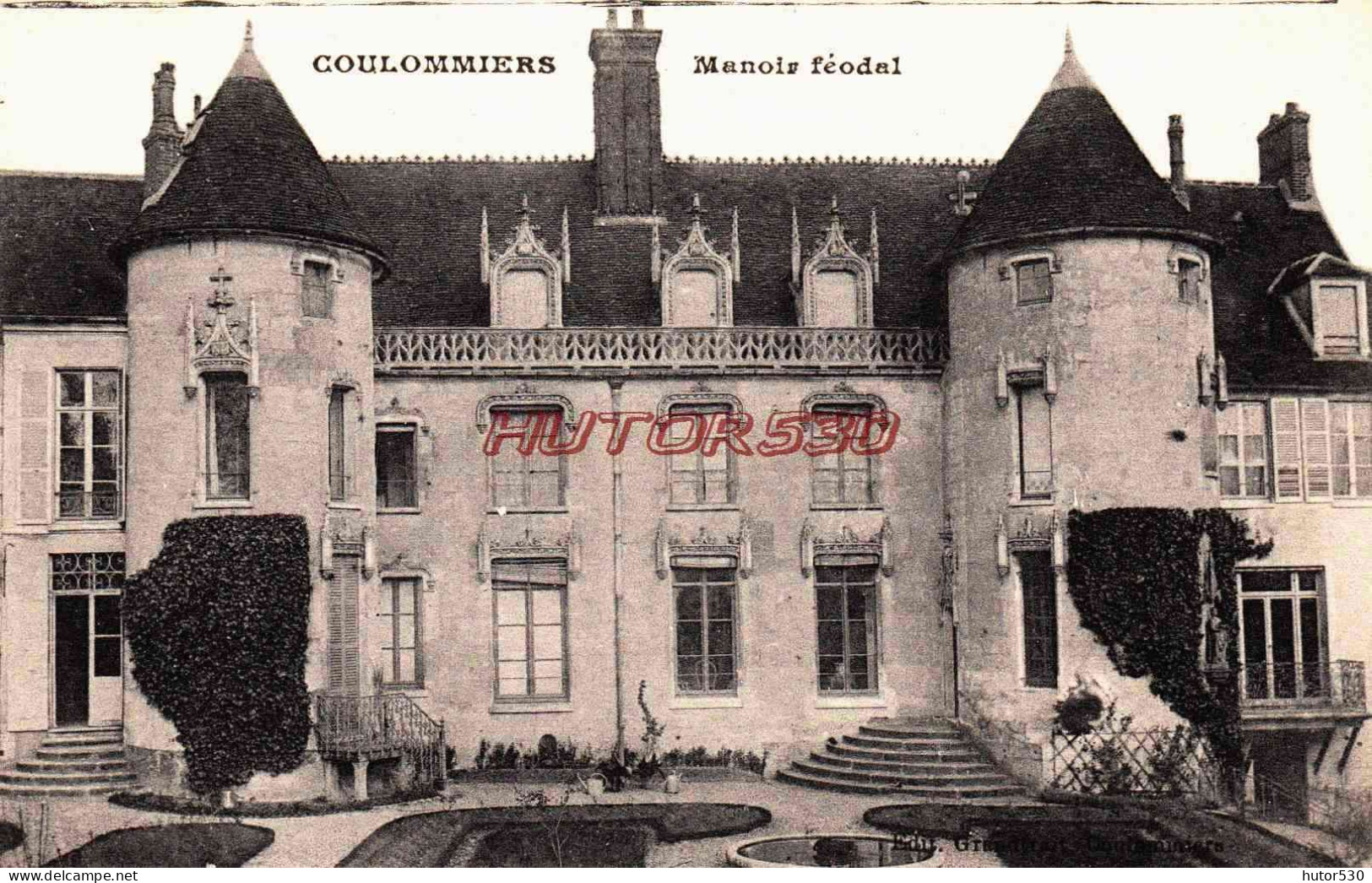 CPA COULOMMIERS - SEINE ET MARNE - MANOIR FEODAL - Coulommiers