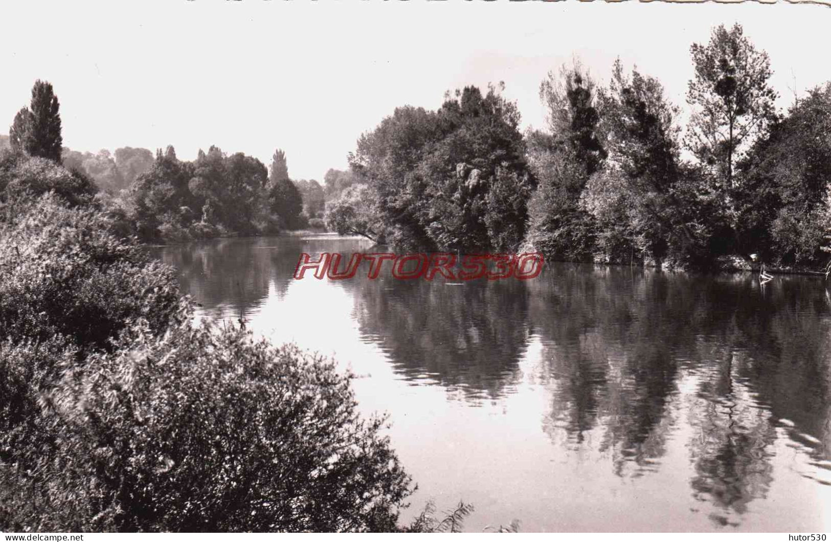 CPSM JOUY LE MOUTIER - SEINE ET MARNE - BORDS DE L'OISE - Jouy Le Moutier