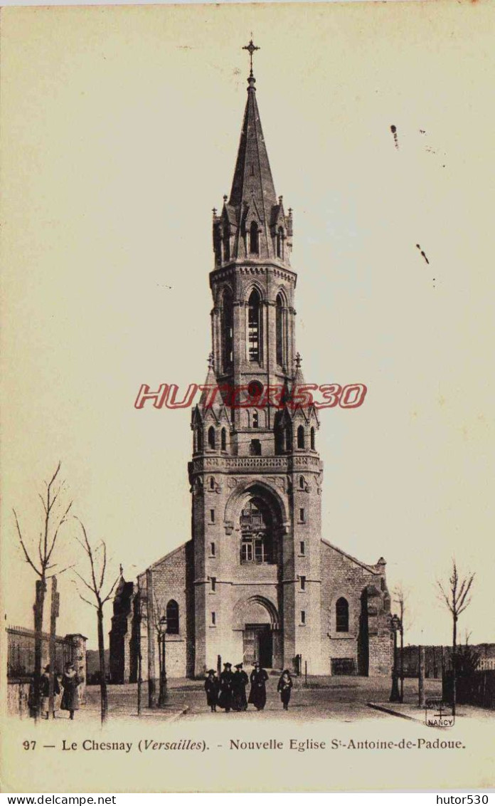 CPA LE CHESNAY - YVELINES - NOUVELLE EGLISE - Le Chesnay