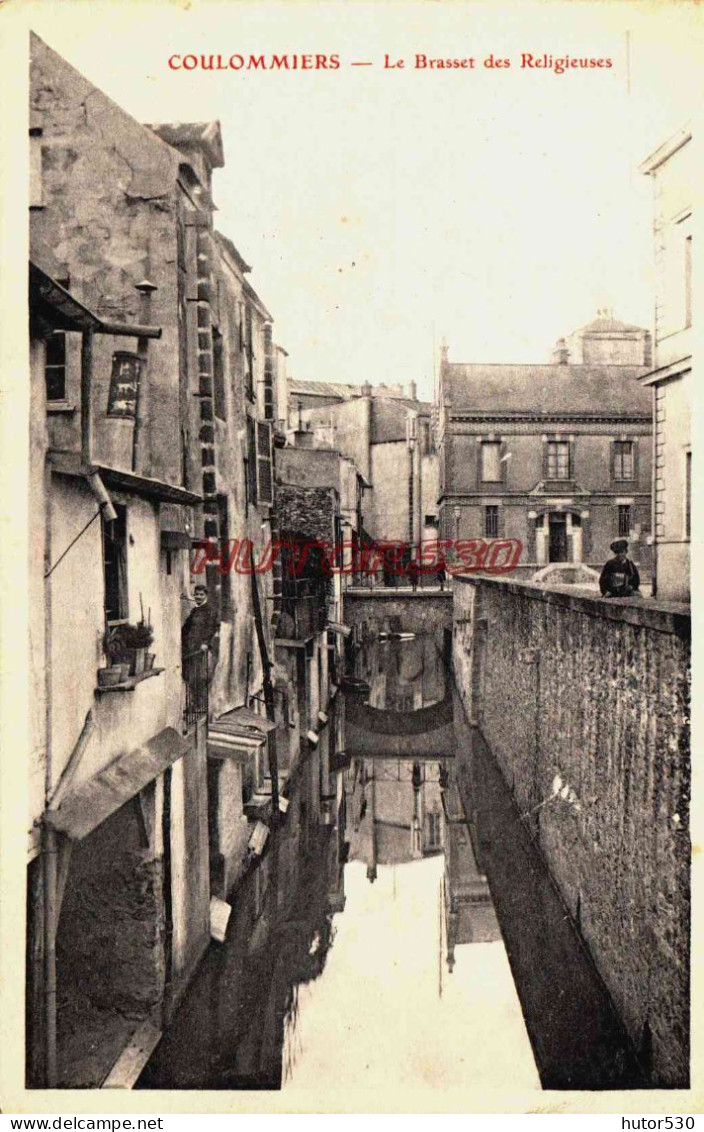 CPA COULOMMIERS - SEINE ET MARNE - LE BRASSET DES RELIGIEUSES - Coulommiers