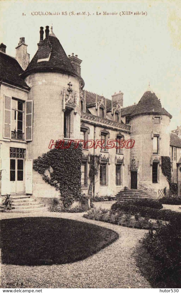 CPA COULOMMIERS - SEINE ET MARNE - LE MANOIR - Coulommiers