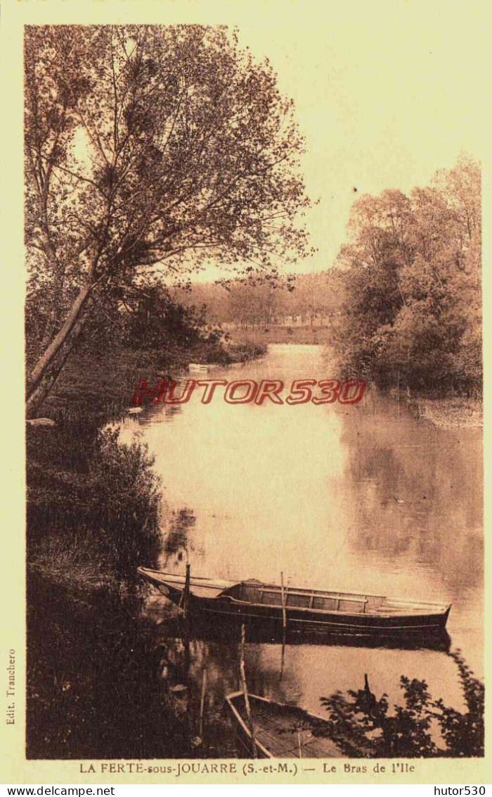 CPA LA FERTE SOUS JOUARRE - SEINE ET MARNE - LE BRAS DE L'ILE - La Ferte Sous Jouarre