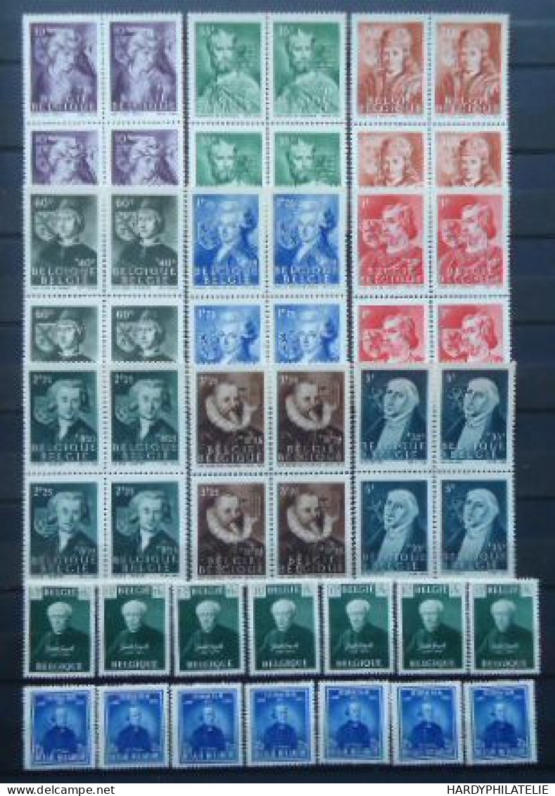 BELGIQUE N°661/669/748/813 MNH** - Unused Stamps