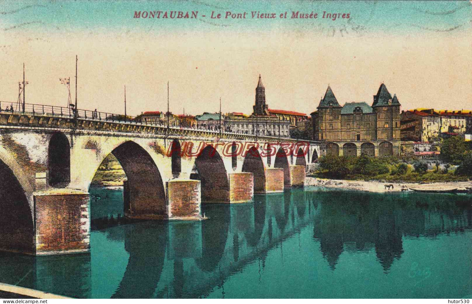 CPA  - TARN ET GARONNE - LE PONT VIEUX ET MUSEE INGRES - Other & Unclassified