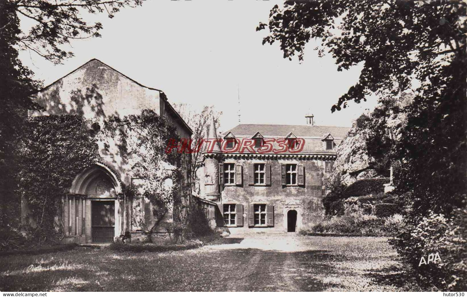 CPSM MONTREDON LABESSONIE - TARN - CHATEAU DE CASTELFRANC - Montredon Labessonie