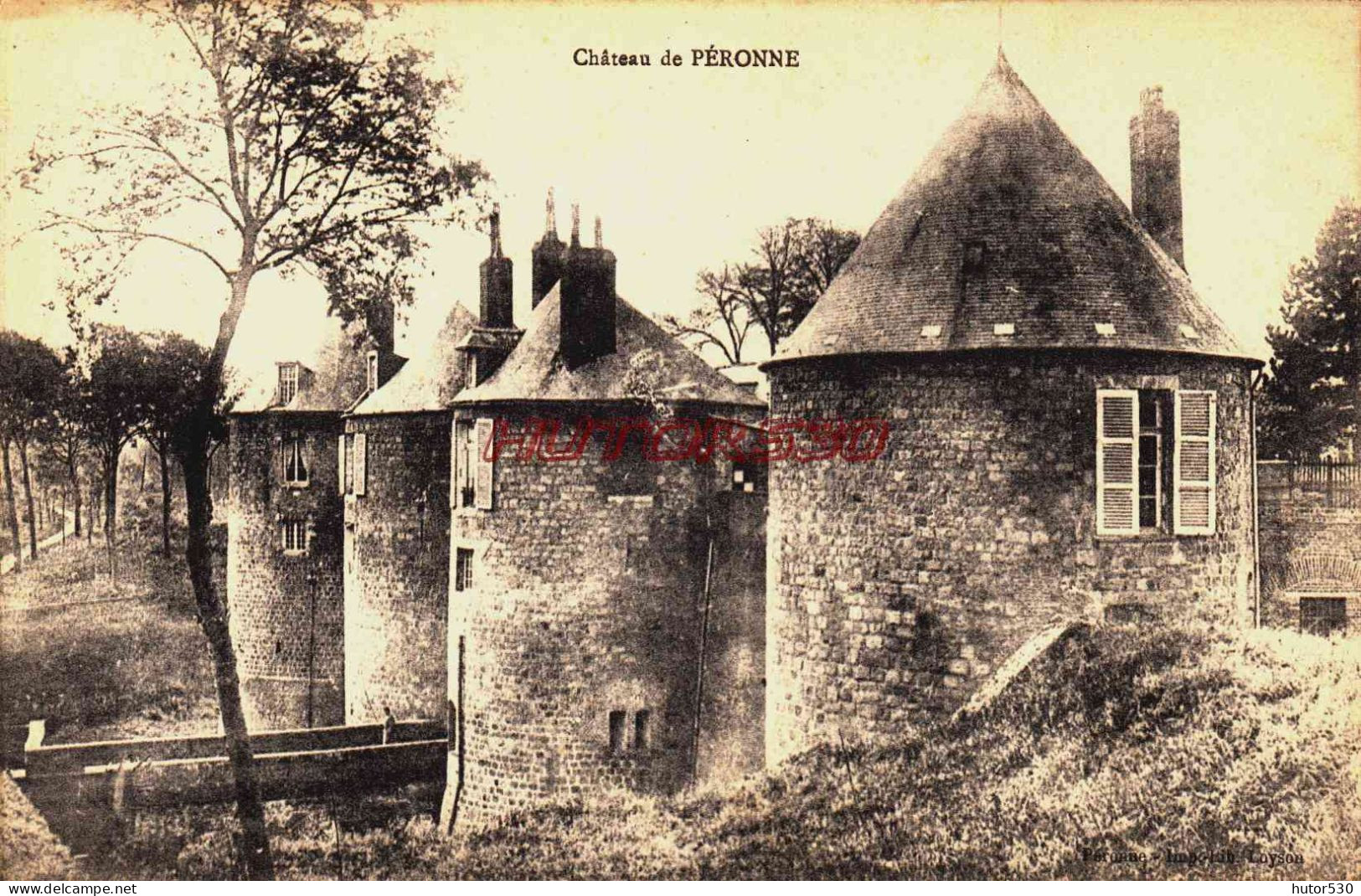 CPA PERONNE - SOMME - LE CHATEAU - Peronne