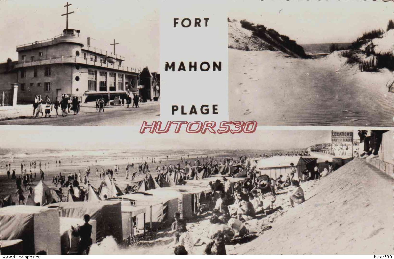 CPSM FORT MAHON - SOMME - MULTIVUES - Fort Mahon