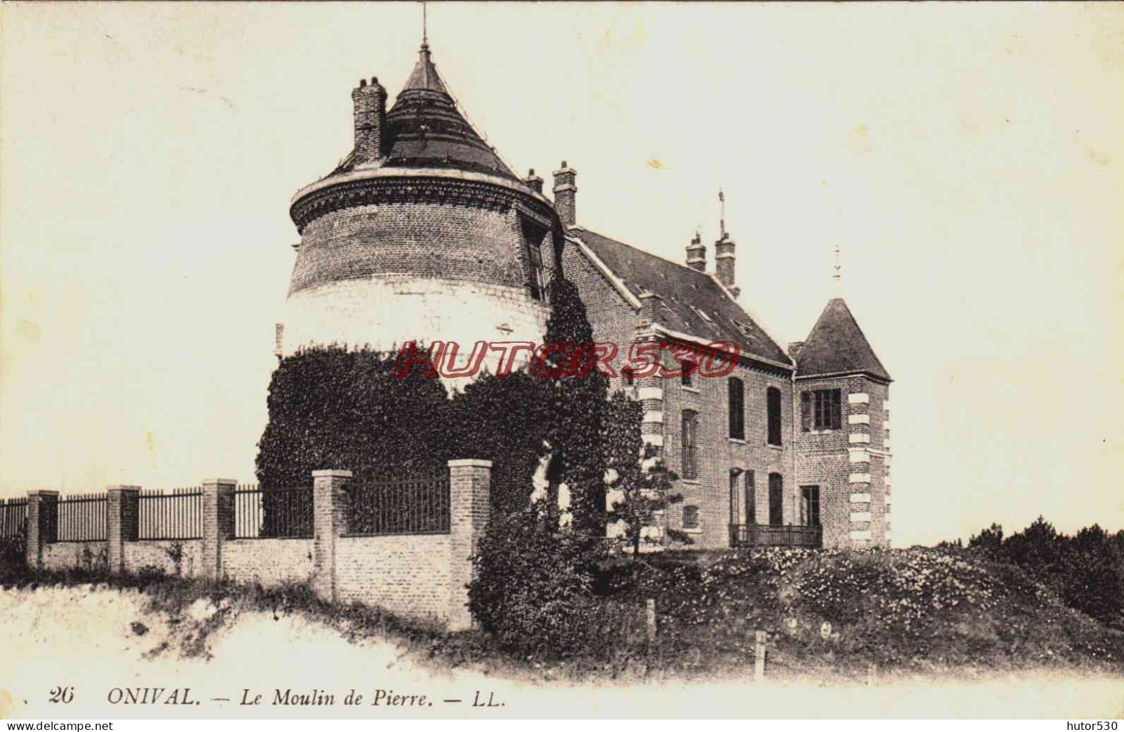 CPA ONIVAL - SOMME - LE MOULIN DE PIERRE - Onival