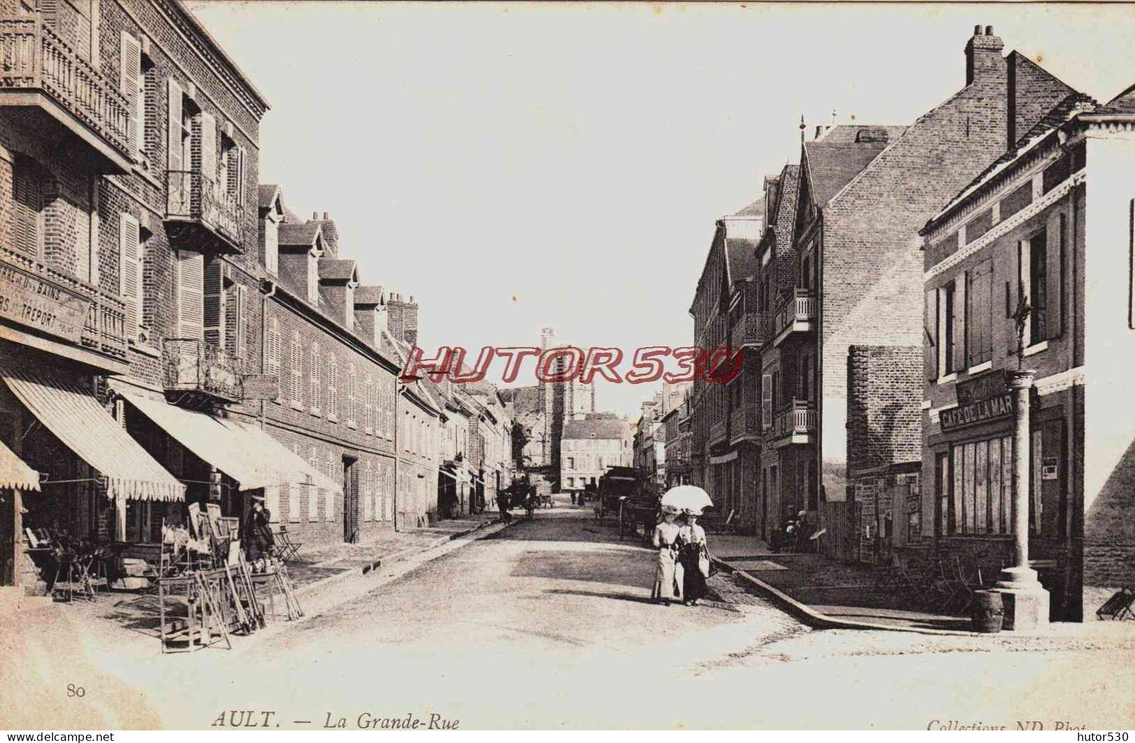 CPA ONIVAL - SOMME - LA GRANDE RUE - Onival