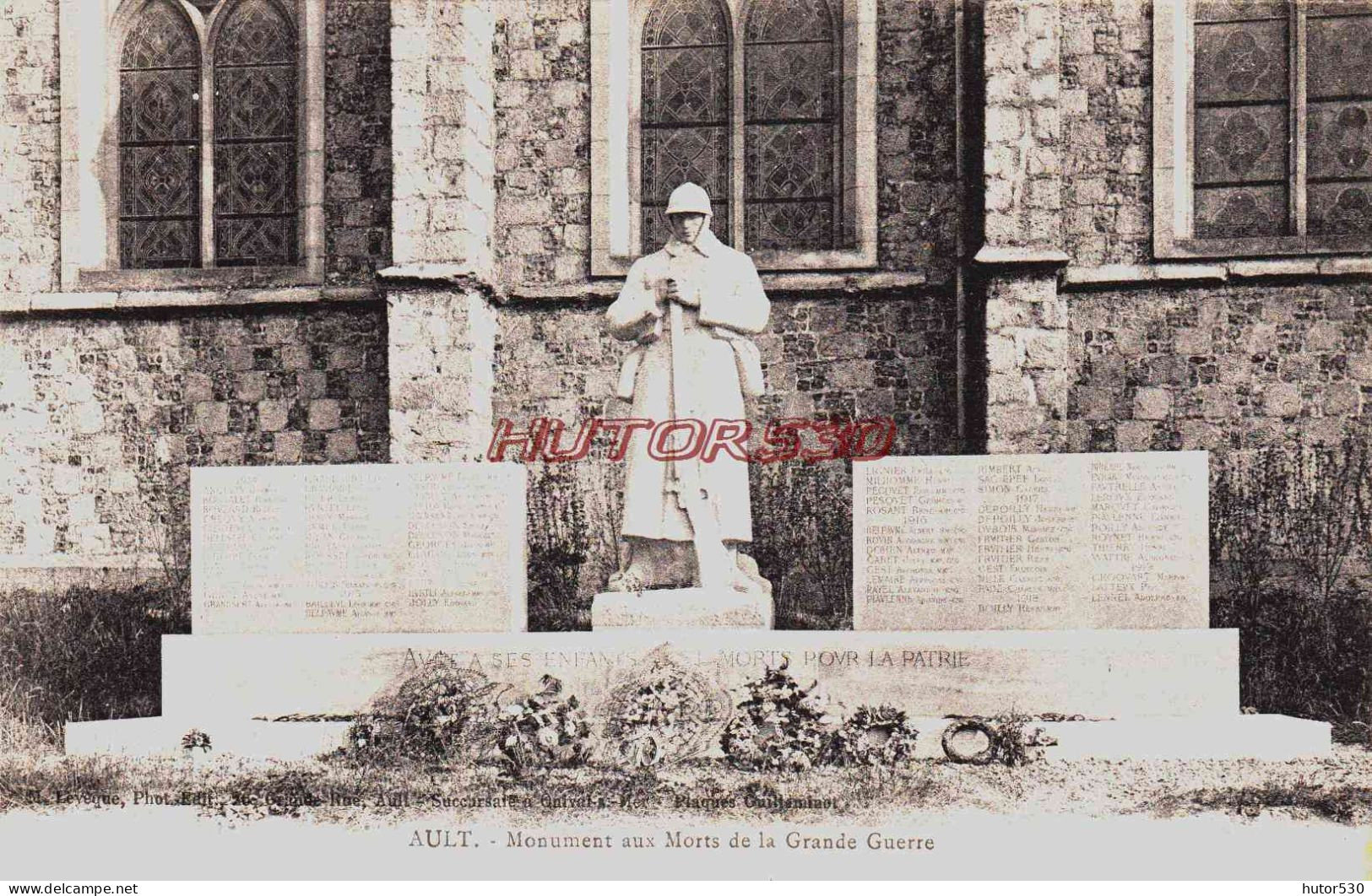 CPA AULT - SOMME - MONUMENT AUX MORTS - Ault