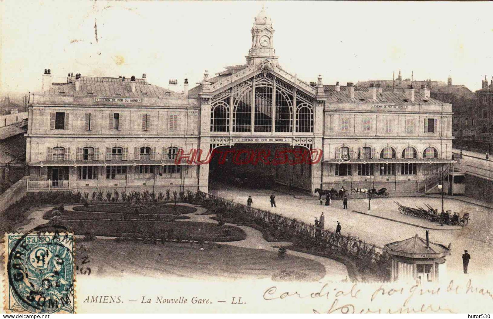 CPA AMIENS - SOMME - LA NOUVELLE GARE - Amiens