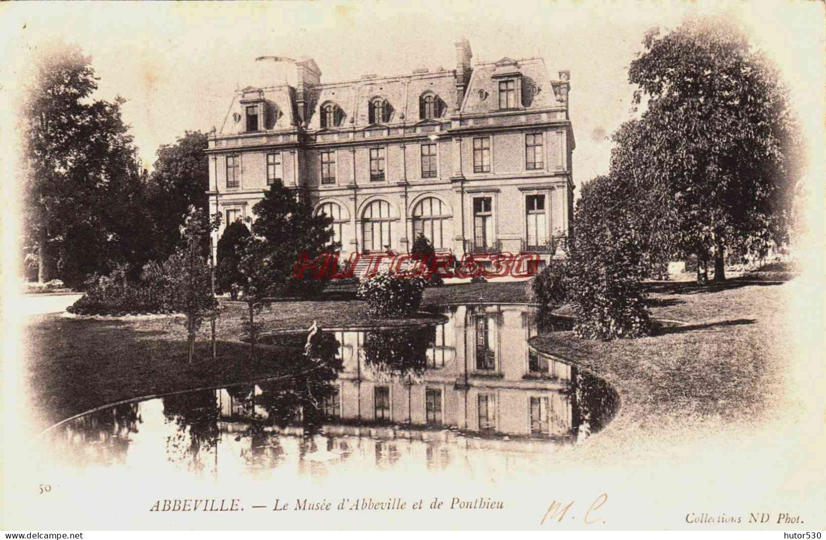 CPA ABBEVILLE - SOMME - LE MUSEE D'ABBEVILLE ET PONTHIEU - Abbeville