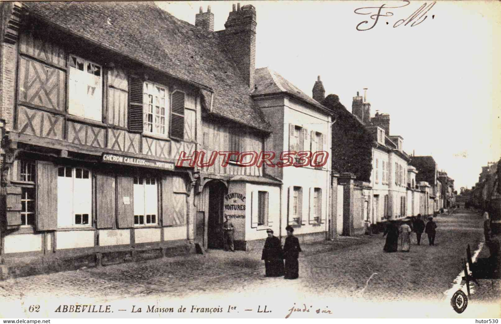 CPA ABBEVILLE - SOMME - LA MAISON DE FRANCOIS 1ER - Abbeville