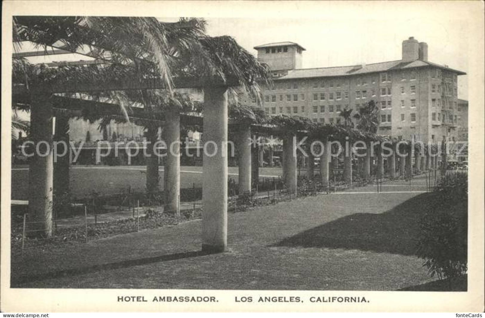 12297481 Los_Angeles_California Hotel Ambassador - Andere & Zonder Classificatie