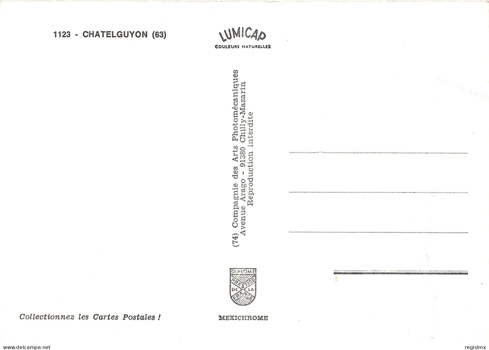 63-CHATEL GUYON-N°1022-B/0125 - Châtel-Guyon