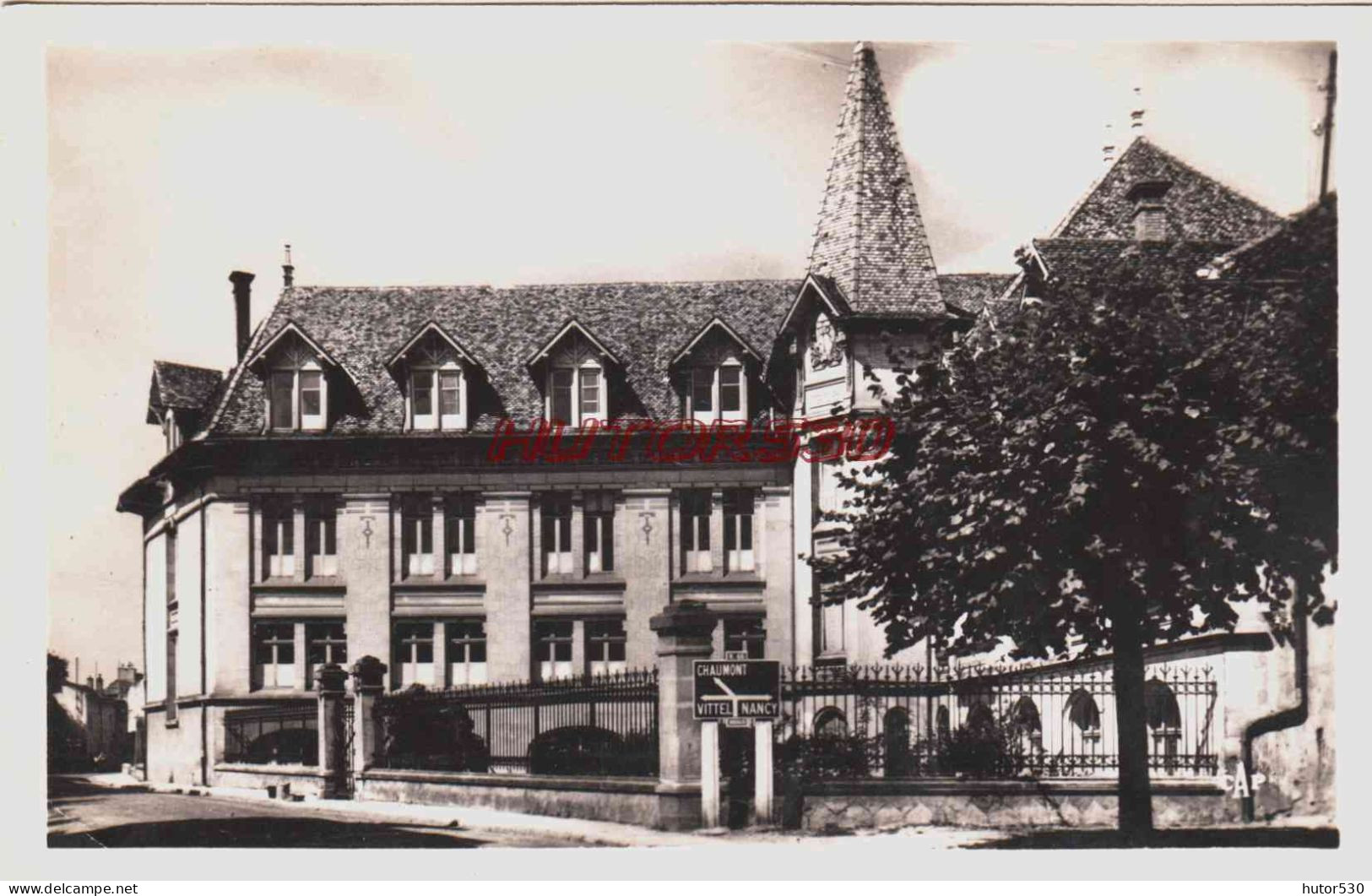 CPSM NEUFCHATEAU - VOSGES - LE COLLEGE DE JEUNES FILLES - Neufchateau