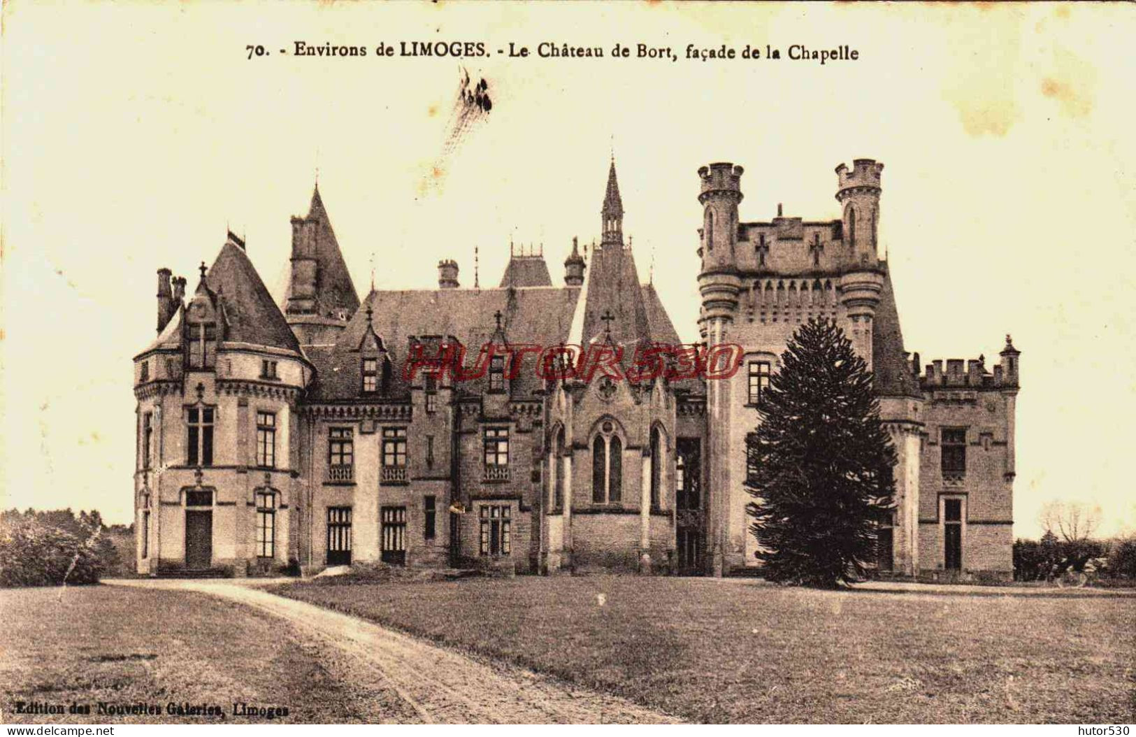 CPA CHÂTEAU DE BORT - HAUTE VIENNE  - Sonstige & Ohne Zuordnung