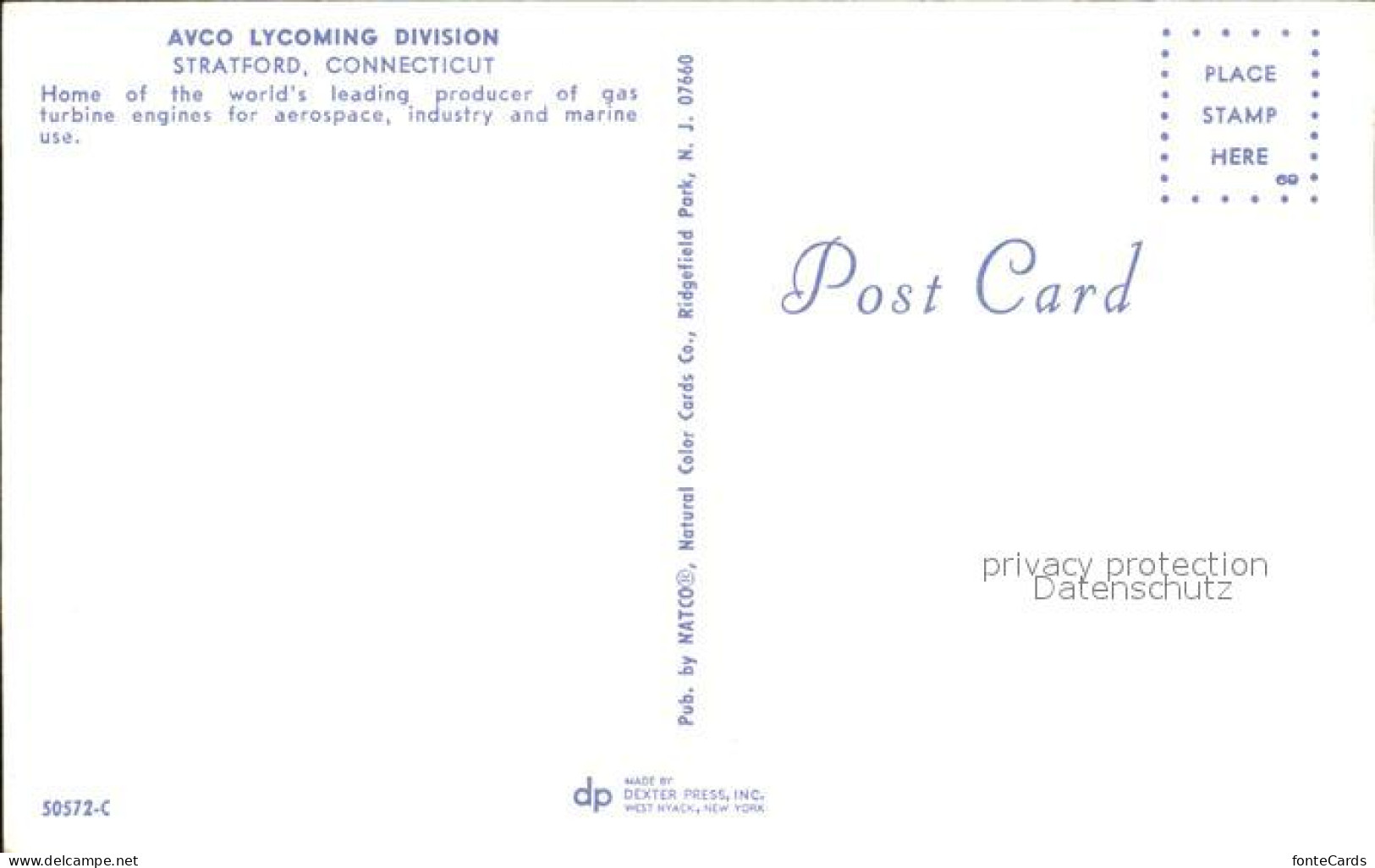 12297139 Stratford_Connecticut Avco Lycoming Division Air View - Otros & Sin Clasificación