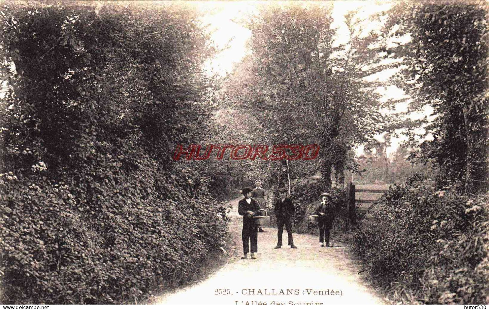 CPA CHALLANS - VENDEE - ALLEE DES SOUPIRS - Challans