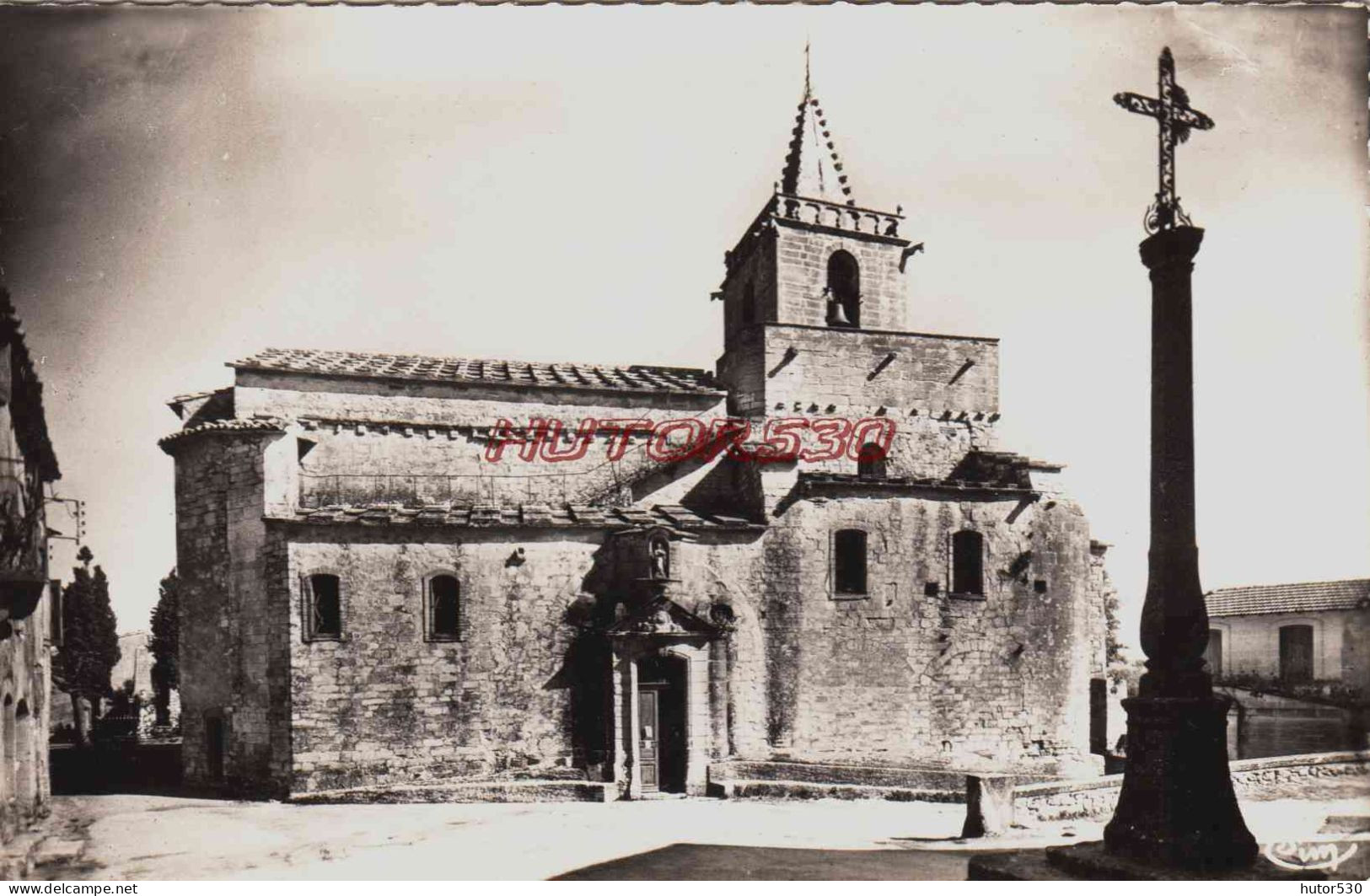 CPSM VENASQUE - VAUCLUSE - L'EGLISE - Other & Unclassified