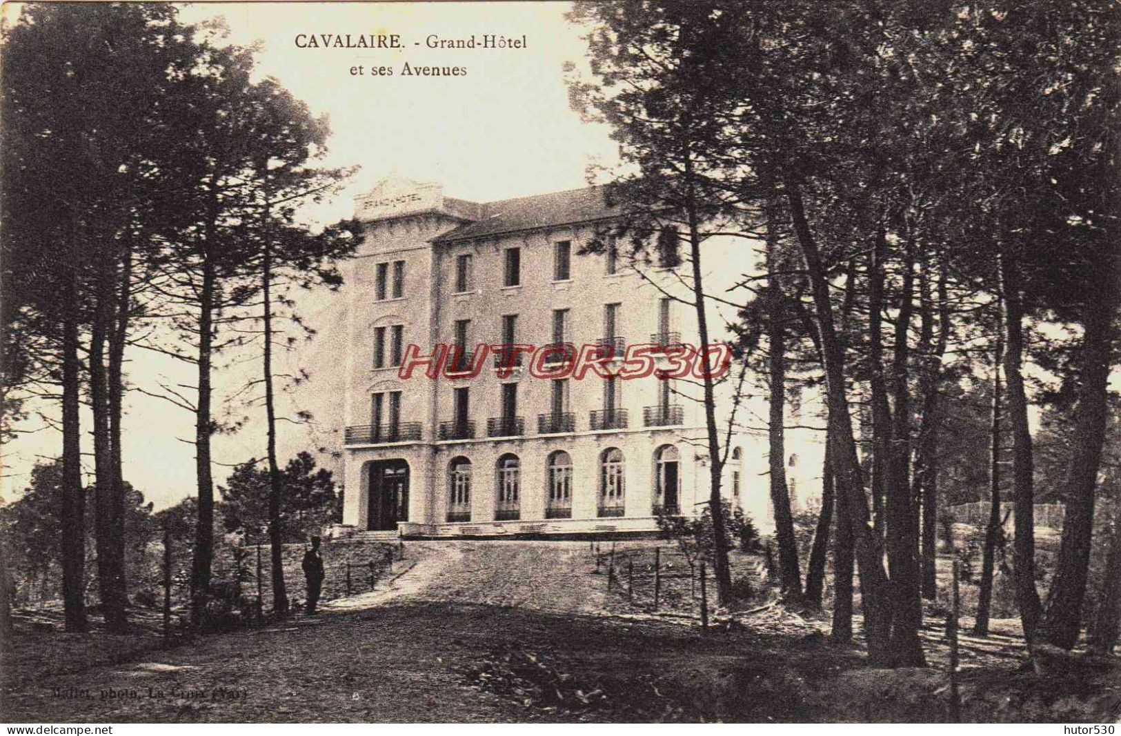 CPA CAVALAIRE - VAR - GRAND HOTEL - Cavalaire-sur-Mer