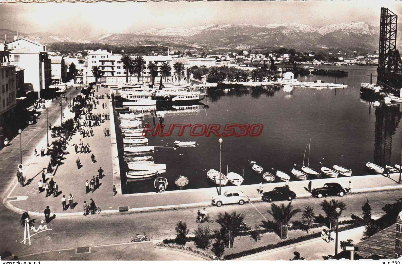 CPSM LA SEYNE SUR MER - VAR - LE PORT - La Seyne-sur-Mer