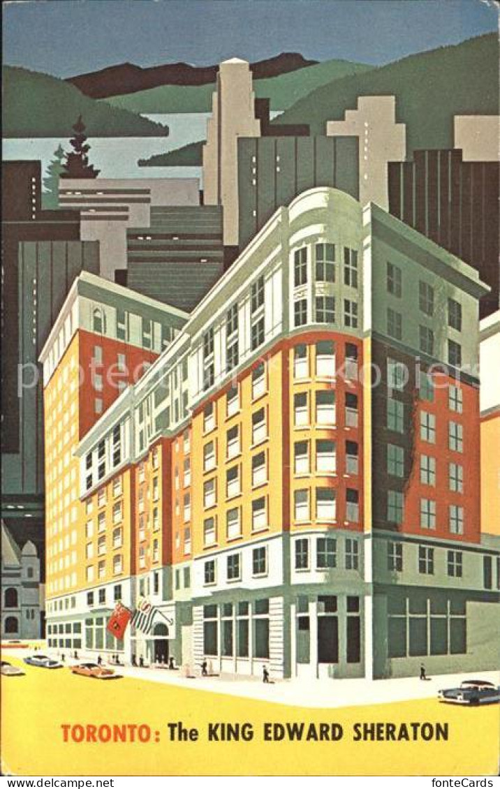 12297129 Toronto Canada King Edward Sheraton Illustration Ontario - Zonder Classificatie