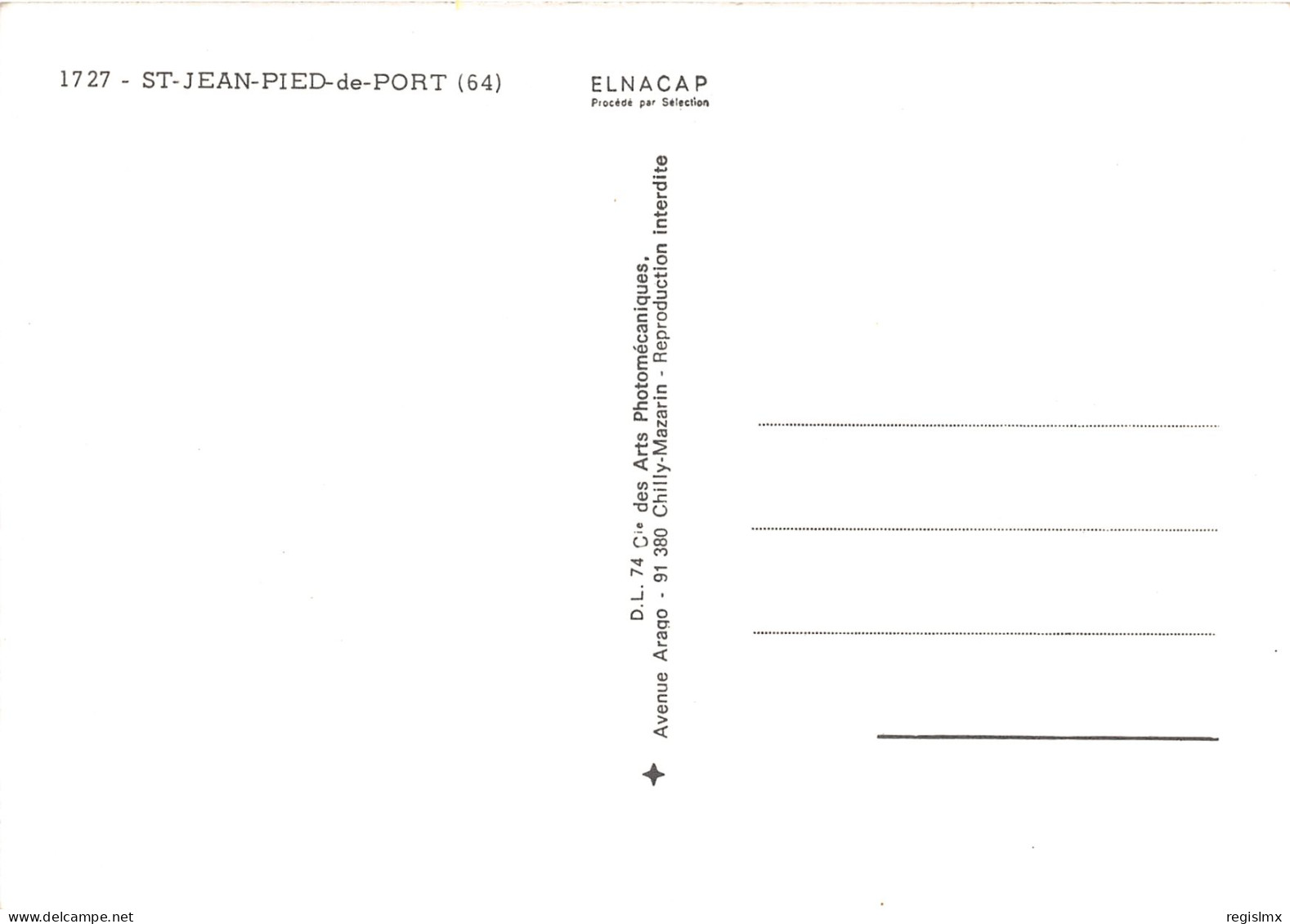 64-SAINT JEAN PIED DE PORT-N°1022-E/0347 - Saint Jean Pied De Port