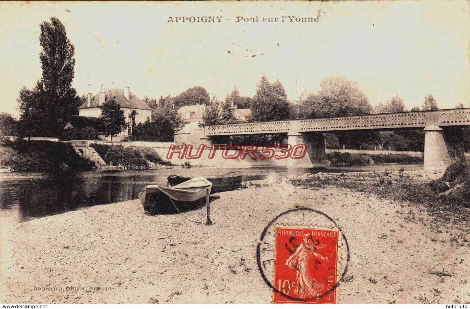 CPA APPOIGNY - YONNE - LE PONT - Appoigny