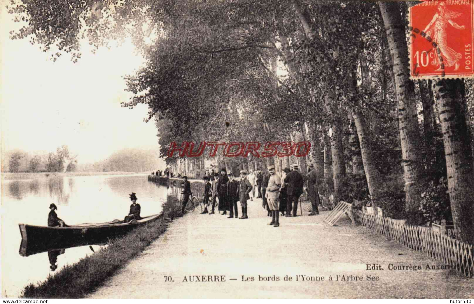 CPA AUXERRE - YONNE - L'ARBRE SEC - Auxerre