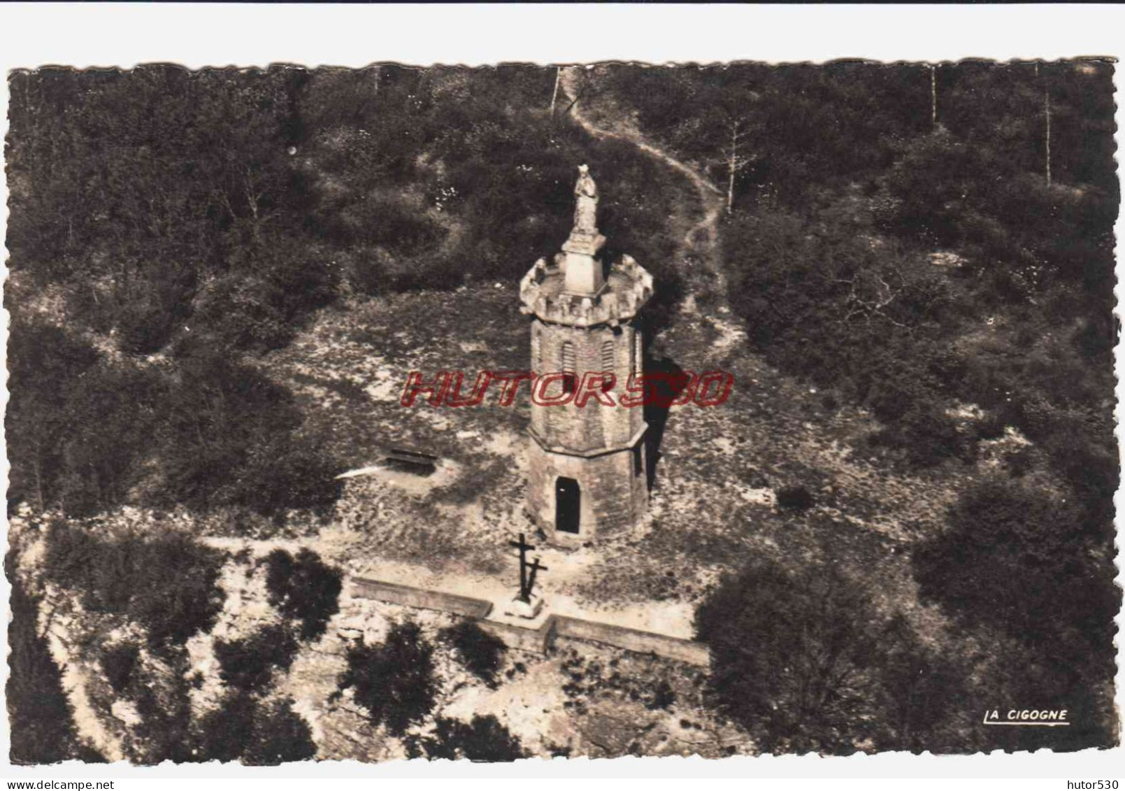 CPSM SERMIZELLES - YONNE - VUE AERIENNE - Autres & Non Classés