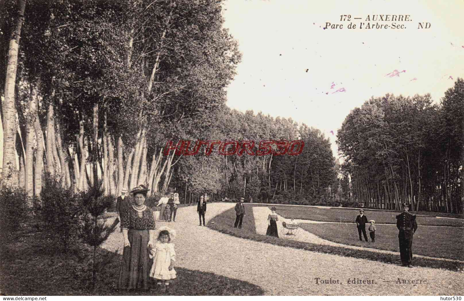 CPA AUXERRE - YONNE - PARC DE L'ARBRE SEC - Auxerre