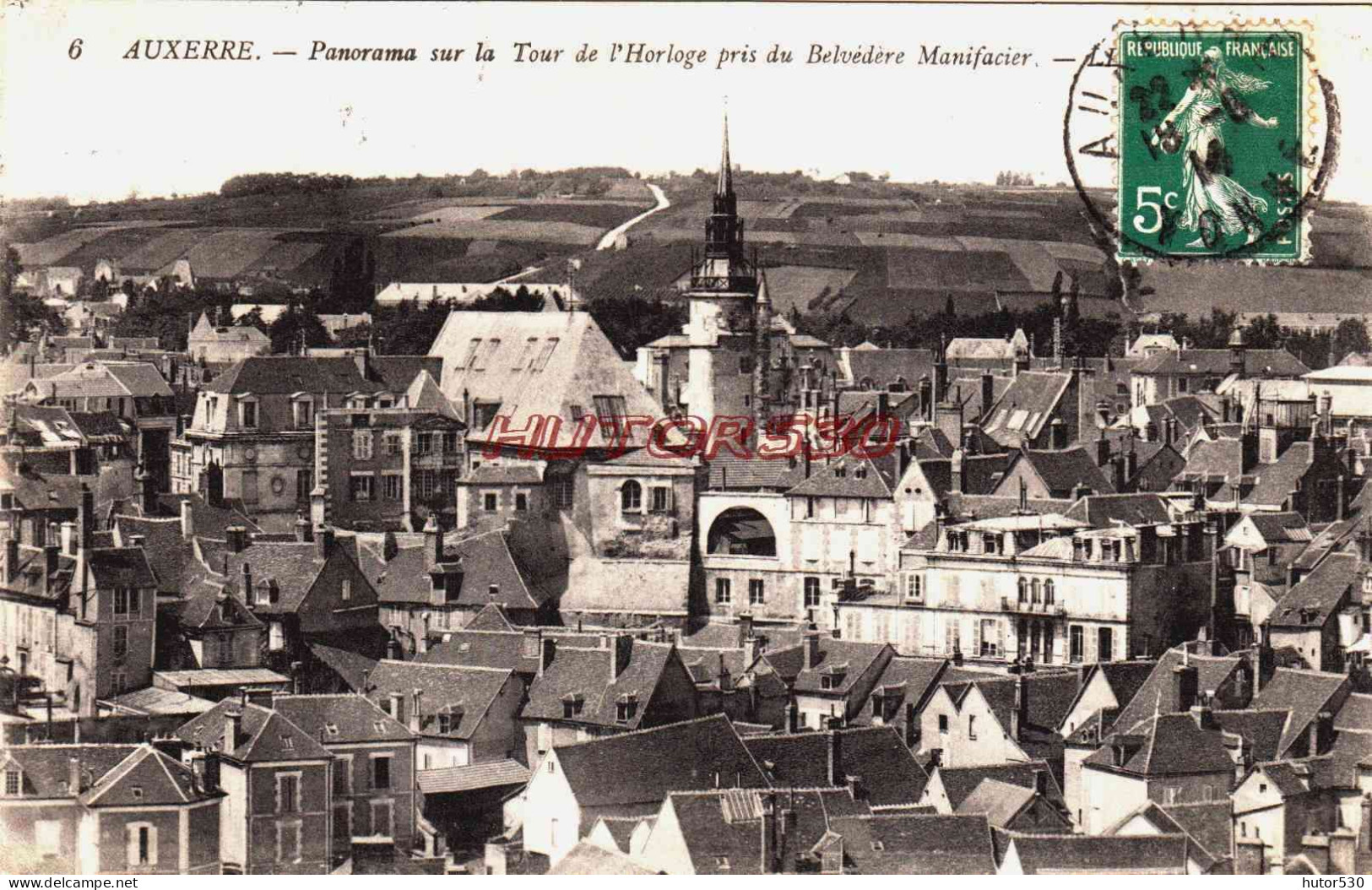 CPA AUXERRE - YONNE - PANORAMA - Auxerre