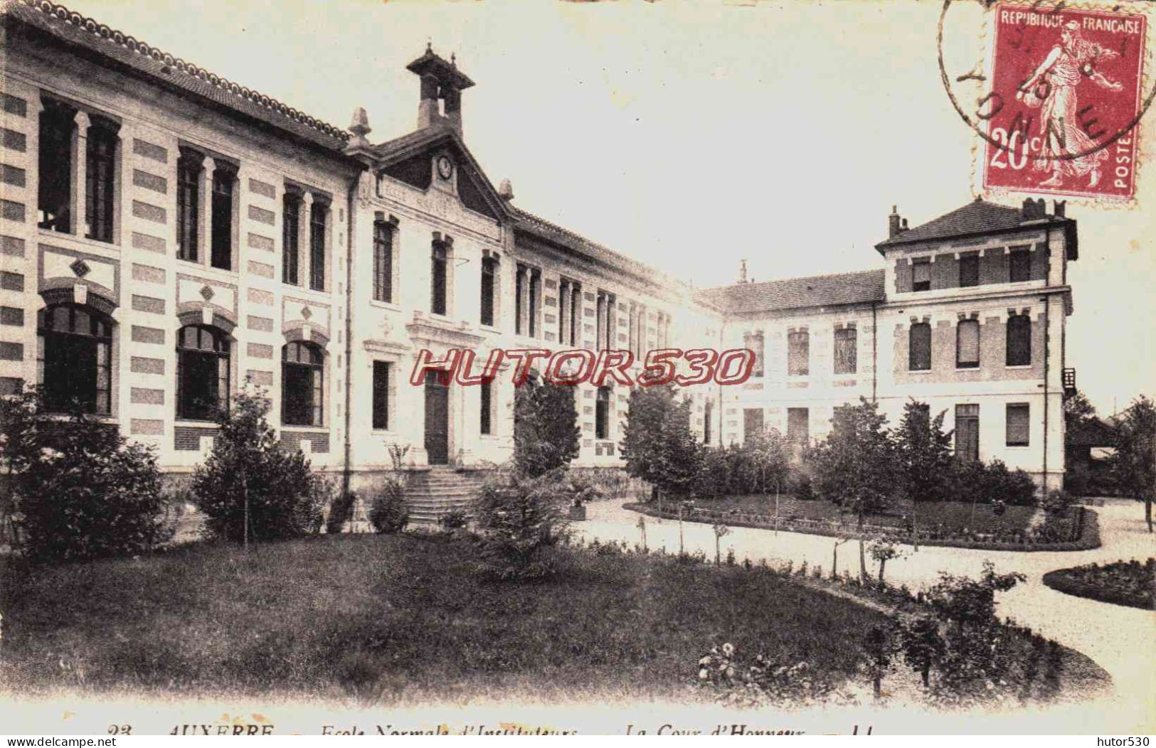 CPA AUXERRE - YONNE - ECOLE NORMALE D'INSTITUTEURS - Auxerre