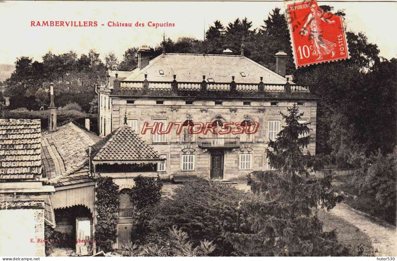 CPA RAMBERVILLERS - VOSGES - CHATEAU DES CAPUCINS - Rambervillers