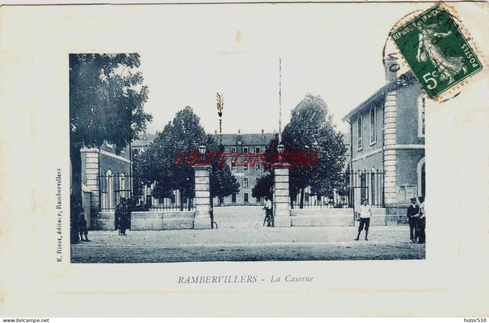 CPA RAMBERVILLERS - VOSGES - LA CASERNE - Rambervillers