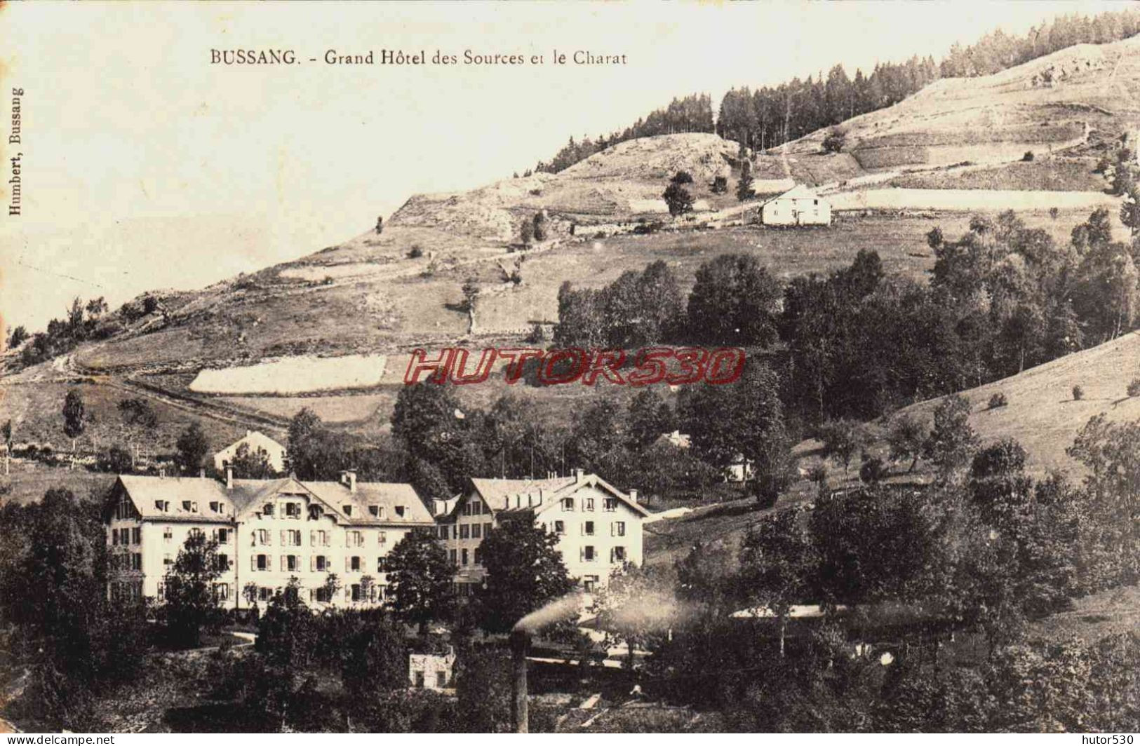 CPA BUSSANG - VOSGES - GRAND HOTEL DES SOURCES - Bussang