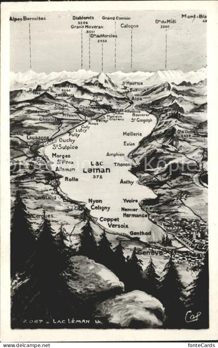 12294803 Lac Leman Genfersee Und Umgebung Alpen Genfersee - Sonstige & Ohne Zuordnung