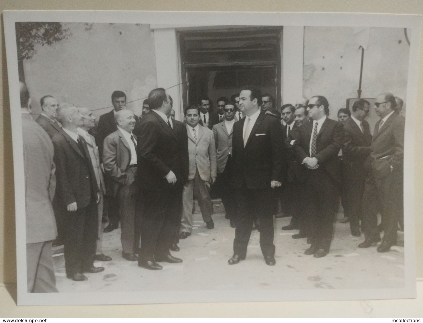 Italia Foto CITTA' SANT'ANGELO (Pescara) Autorità Ministro Natali Inaugurazioni Festeggiamenti 1970. Da Identificare - Europe