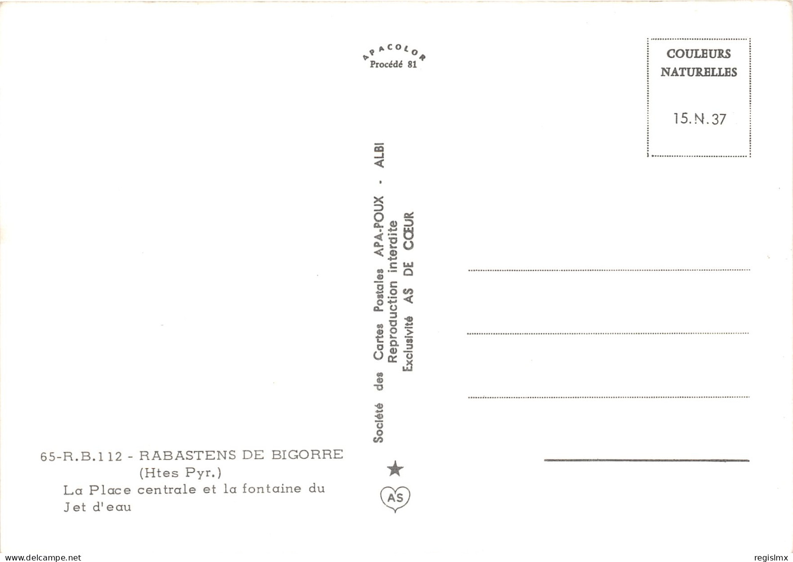 65-RABASTENS DE BIGORRE-N°1023-E/0099 - Rabastens De Bigorre