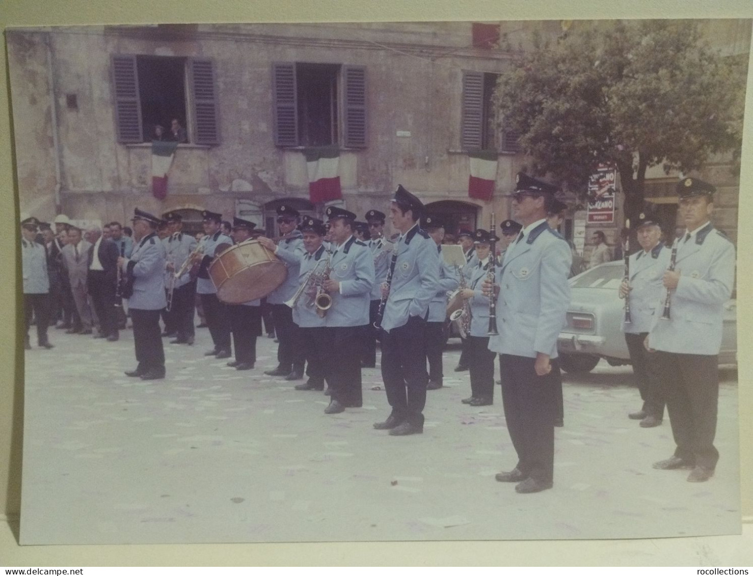 Italia Foto CITTA' SANT'ANGELO (Pescara) Autorità Ministro Natali Inaugurazioni Festeggiamenti 1970. Da Identificare - Europe