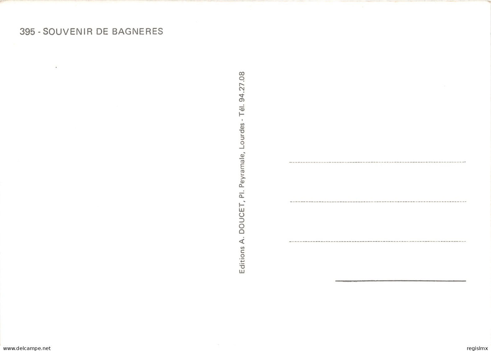 65-BAGNERES DE BIGORRE-N°1024-B/0307 - Bagneres De Bigorre