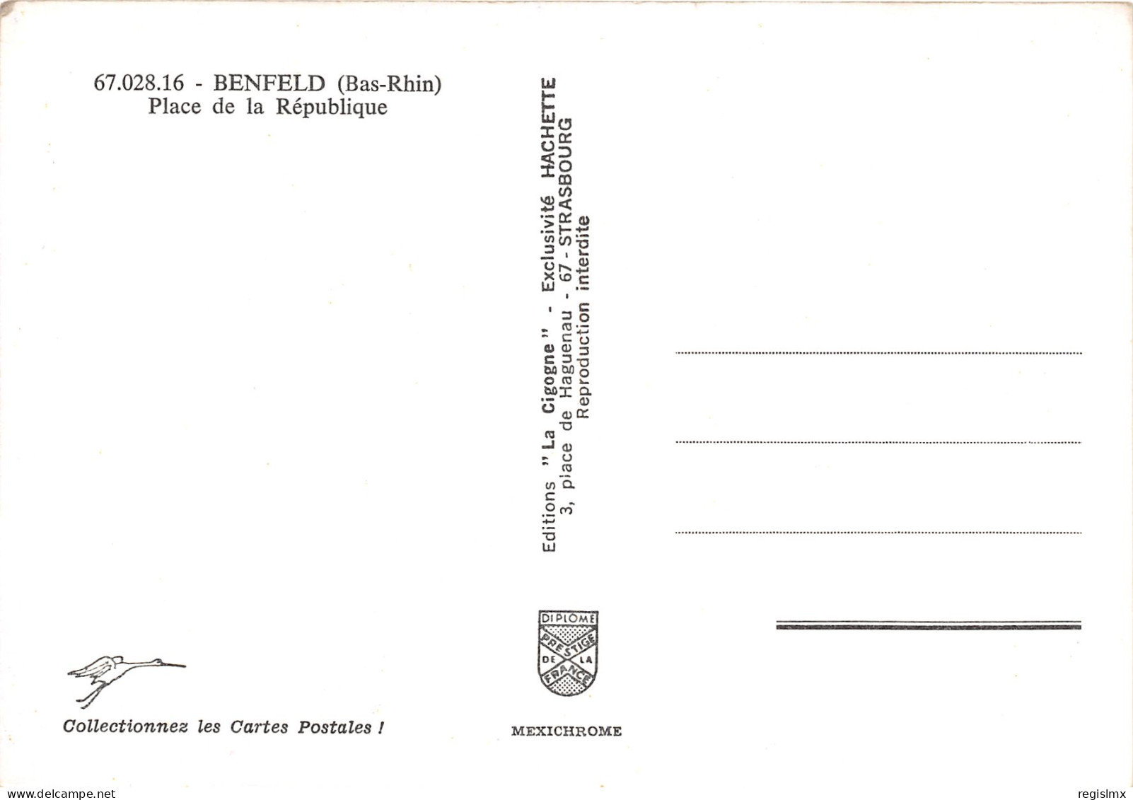 67-BENFELD-N°1025-C/0325 - Benfeld
