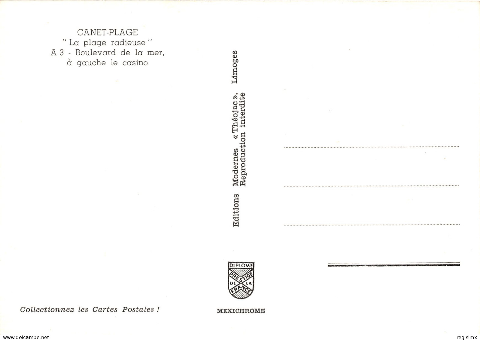 66-CANET EN ROUSSILLON-N°1025-B/0439 - Canet En Roussillon