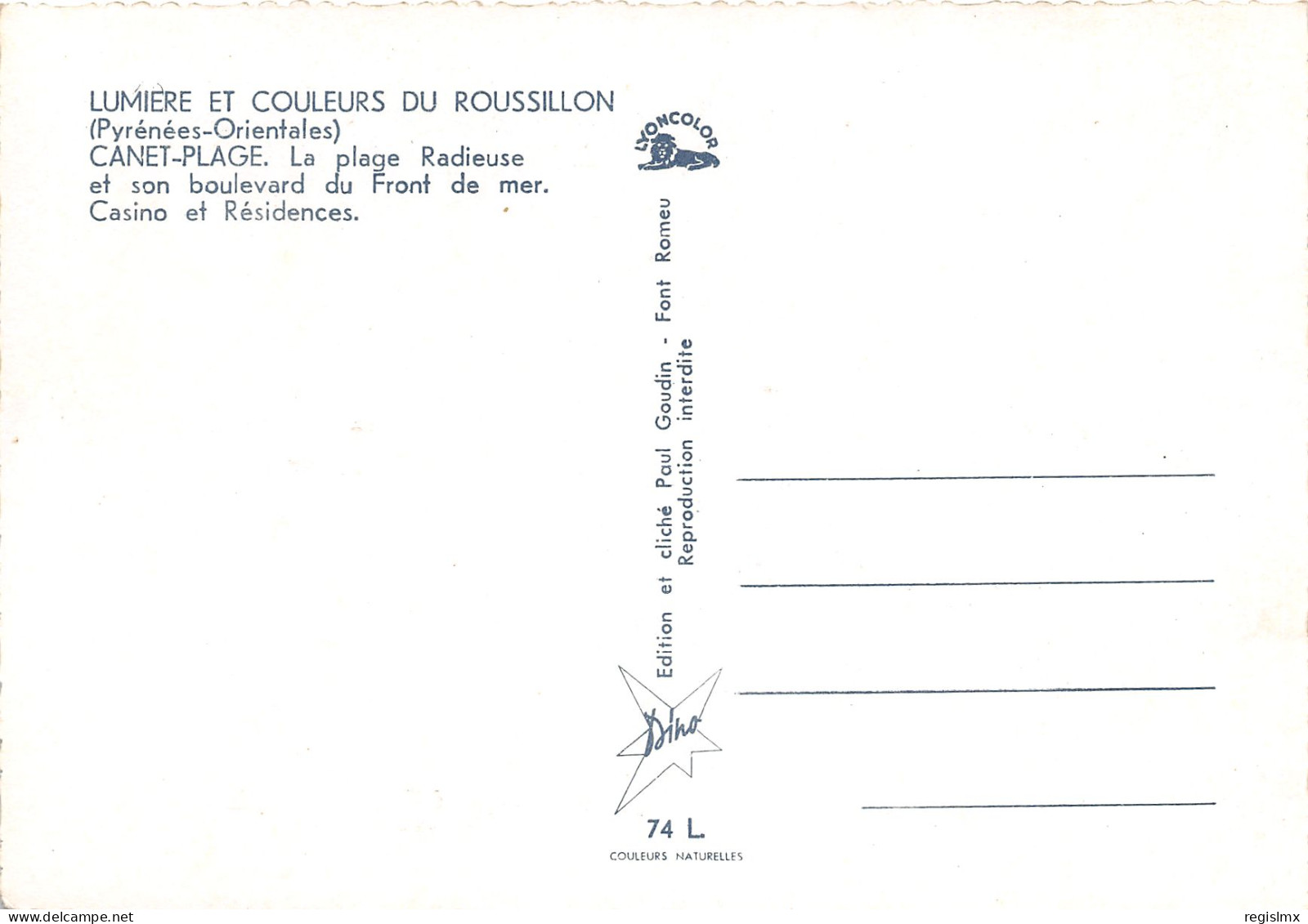 66-CANET EN ROUSSILLON-N°1025-B/0137 - Canet En Roussillon