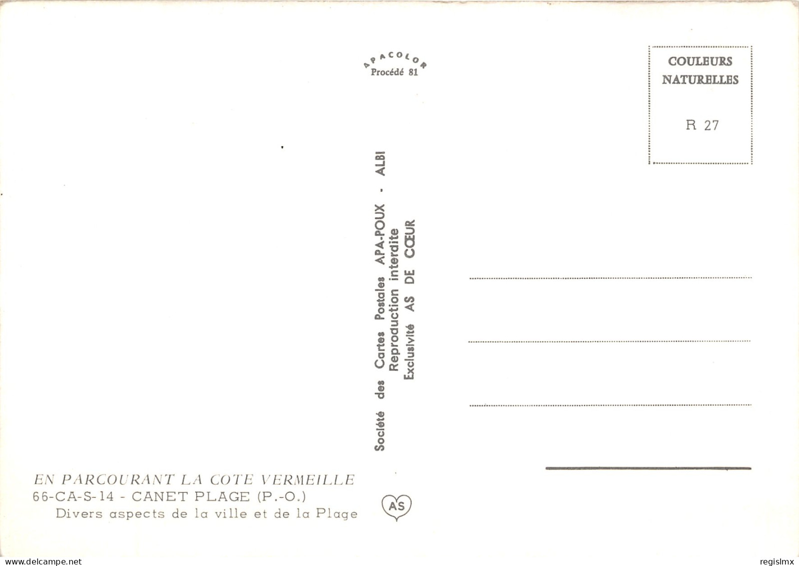 66-CANET EN ROUSSILLON-N°1025-B/0131 - Canet En Roussillon